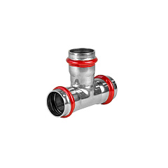 Тройник Valfex из нержавеющей стали 35 х 35 х 35 (VF.531.NS.353535)