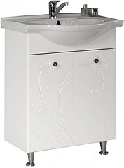 Набор Акватон 1A1657K0LL010: Тумба-умывальник Лиана 65(1A165701LL010) + Раковина Байкал-65(1WH109651)