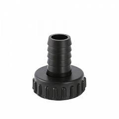 Накидная гайка VALTEC с штуцером для дренажного крана VT.430 3/4 Евроконус