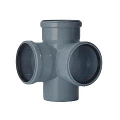 Крестовина Valfex двухпл.110/110/110 вн.канализ.