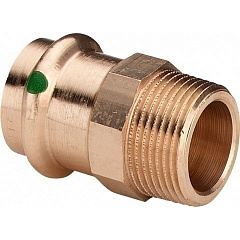 Соединительный элемент медный Viega Sanpress с SC-Contur d=22 (арт. 297 961)