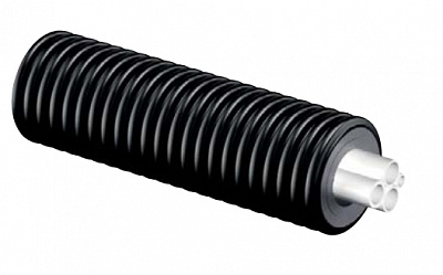 Теплоизолированная труба Uponor ECOFLEX QUATTRO MIDI ТРУБА 2X32X2,9-25X3,5-20X2,8/140