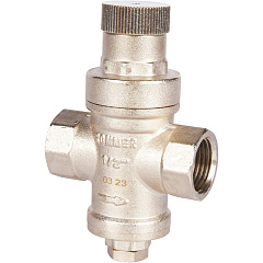 Редуктор давления Rommer PN16 вн/вн 1/2 без подключения манометра