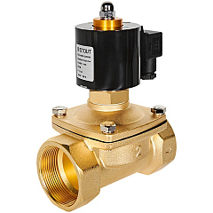 Клапан соленоидный (электромагнитный) Stout прямого действия, НО, 220В, G2, EPDM