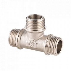 Тройник MVI резьба НР 1/2, DN15, латунь
