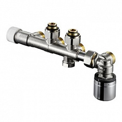 Узел нижнего подключения Oventrop Multiblock R-RTL G 3/4 НР угловой