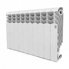 Алюминиевый секционный радиатор отопления Royal Thermo Revolution 350 / 10 секций