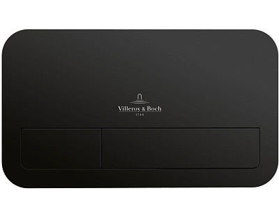 Клавиша смыва Villeroy and Boch ViConnect матовая черная 922490AN