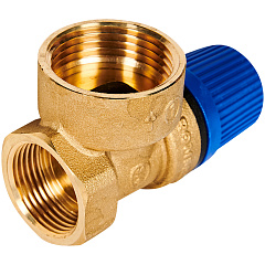 Клапан предохранительный Rommer для систем водоснабжения 10 бар 3/4x1