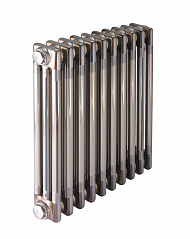 Стальной трубчатый радиатор отопления Zehnder 3057 26 секций, лак Technoline, нижнее подключение