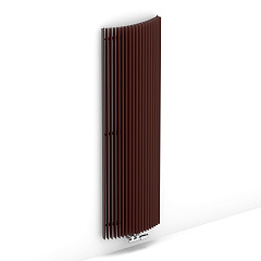Стальной трубчатый радиатор отопления Jaga Iguana Arco H180 L029_цвет 160 (шоколад)