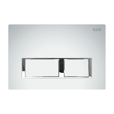 Клавиша смыва IDDIS универсальная, матовый хром, Unifix, 041