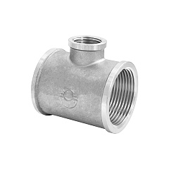 Тройник Valfex никелированный переходной ВР 1/2х3/4х1/2