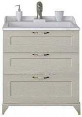 Набор Акватон 1A1946K0LBPR0: Тумба-умывальник Леон 65 H Дуб бежевый(1A194601LBPR0) + Раковина Фабиа(1A708731FB010)