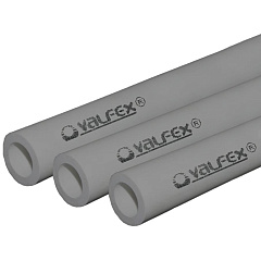 Труба полипропиленовая Valfex SDR 6 PN20 D25х4,2 мм, 4м СЕРАЯ