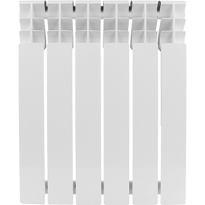 Алюминиевый секционный радиатор отопления Rommer Plus 500 / 8 секций