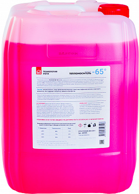 Теплоноситель (антифриз) для систем отопления Технология уюта -65 С 10 кг
