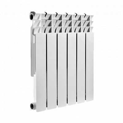 Биметаллический секционный радиатор отопления SMART Install biEasy One 500 / 8 секций