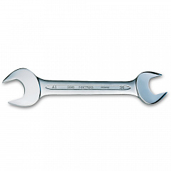 Ключ гаечный рожковый HEYCO 27 x 30 мм, хромированный