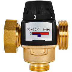 Клапан термостатический смесительный Rommer для группы RDG-1002