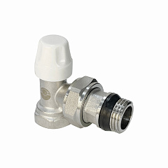 Клапан Valfex для радиаторов, настроечный угловой 3/4 дюйма (с дополнительным уплотнением)