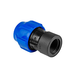 Муфта Valfex ПНД компрессионная соединительная c внутренней резьбой 20х1/2