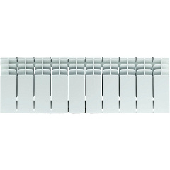 Биметаллический секционный радиатор отопления Stout Titan 200 / 4 секции