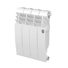 Биметаллический секционный радиатор отопления Royal Thermo Biliner 350 / Bianco Traffico / 4 секции