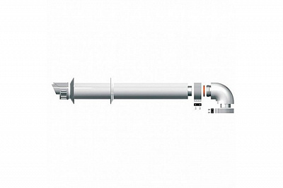 Комплект (дымоход коаксиальный) Protherm для горизонтального прохода через стену, 60/100 ( для котлов Пантера и Гепард )