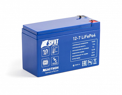 Li-ion аккумулятор Бастион Skat i-Battery 12-7 LiFePo4