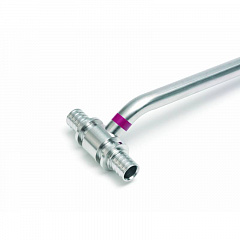 Трубка Rehau Т-образная для подключения к радиатору, нерж. сталь, 20/1000