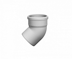 Отвод Sinikon 45 гр D 110 504053.K