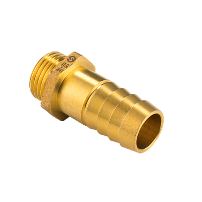 Штуцер MVI для шланга, резьба НР 1/2x14 mm, DN15, латунь