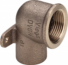 Водорозетка Viega под пайку 12 мм х Rp 1/2, из бронзы