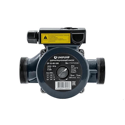 Насос циркуляционный UNIPUMP CP 32-80 180
