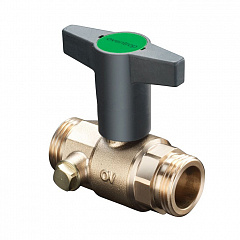 Кран шаровой Oventrop Optibal TW PN 10 DN 15, НР G 3/4 х G 3/4