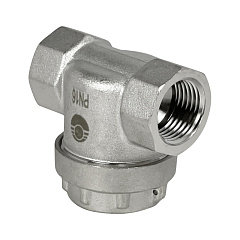 Фильтр механической очистки Valfex прямой 1/2, никелированный