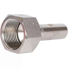 Вставка Rommer переходная пресс 15х3/4, НПр-ВР, нержавеющая сталь