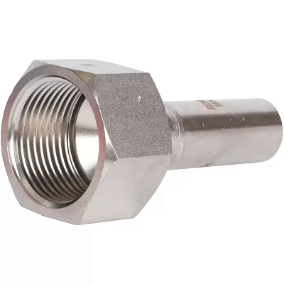 Вставка Rommer переходная пресс 15х3/4, НПр-ВР, нержавеющая сталь