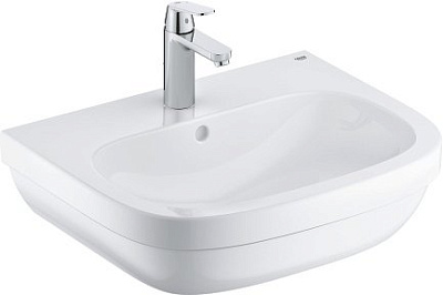 Раковина Grohe Euro Ceramic 60см со смесителем белая