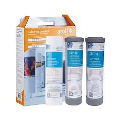 Набор картриджей Atoll №210 STDA (префильтры и постфильтр для MOCCO A-4.600)