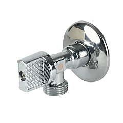 Кран шаровой Valfex угловой удлиненный для подключения сантехнических приборов 1/2х1/2 дюйма