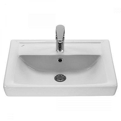 Раковина накладная SANTEK Тигода 55 белая