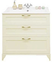 Набор Акватон 1A1946K0LBPS0: Тумба-умывальник Леон 65 H Дуб белый(1A194601LBPS0) + Раковина Фабиа 650(1A708731FB010)