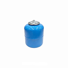 Расширительный бак (гидроаккумулятор) Valfex вертикальный 18л (СИНИЙ), для системы водоснабжения