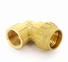 Уголок Tiemme с внутренней резьбой 25 x 3/4, латунь