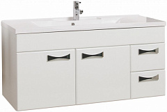 Набор Акватон 1A1106K2DR010: Тумба-умывальник Диор 120(1A110601DR010) + Раковина Айрис 120(1A729631AG010)