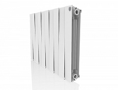 Биметаллический секционный радиатор отопления Royal Thermo PianoForte Bianco Traffico 500 / 10 секций