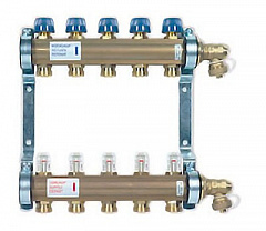 Коллектор Watts для теплых полов с расходомерами HKV/T-6, 20.20.306