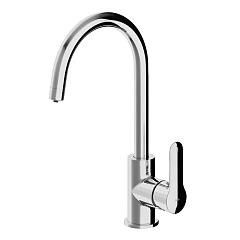 Смеситель для кухни IDDIS с каналом для фильтрованной воды, Cuba, хром, на мойку